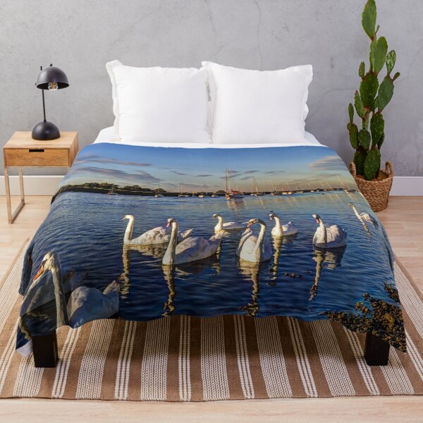 Item preview, Summer Evening swans designed and sold by Londonimages.