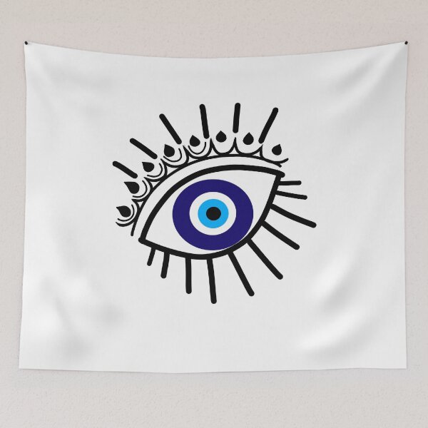 Item preview, The Evil eye curse protection designed and sold by Fereshteh  Gilaki.
