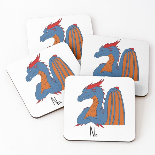 Item preview, No Dragon (Blue) designed and sold by Adastumae.