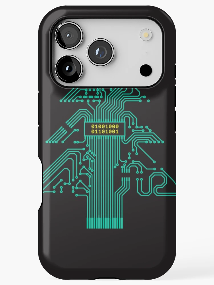 Thumbnail 1 of 4, iPhone Case, Binary tree :: designed and sold by RunesForest.