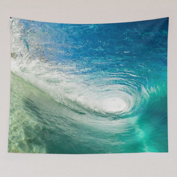 Item preview, Ocean Wave - Inside a Tube and Inside a Wave in the Sea designed and sold by Syman Kaye.