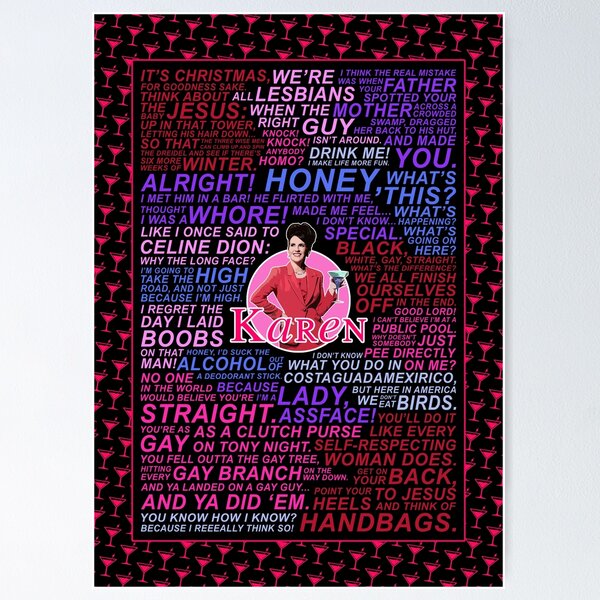 Item preview, Karen Walker from 'Will & Grace' designed and sold by BoKev.