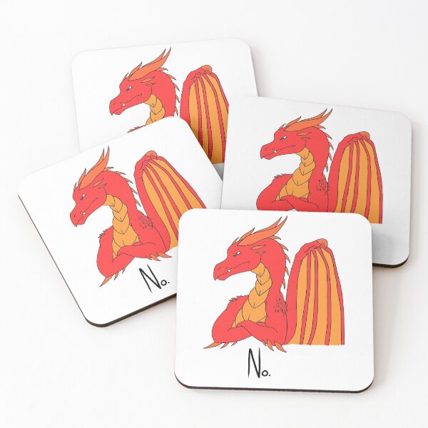 Item preview, No Dragon (Red) designed and sold by Adastumae.