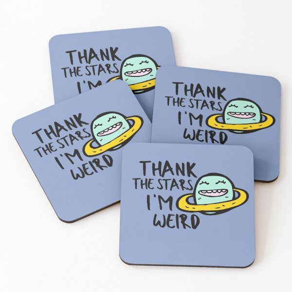 Item preview, Weird Stars Introvert Awkward Relax Cute Funny Sarcastic Happy Fun Inspirational Gift designed and sold by EpsilonEridani.