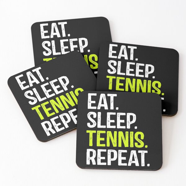 Item preview, Eat Sleep Tennis Repeat designed and sold by itsHoneytree.
