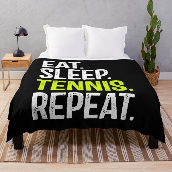 Item preview, Eat Sleep Tennis Repeat designed and sold by itsHoneytree.