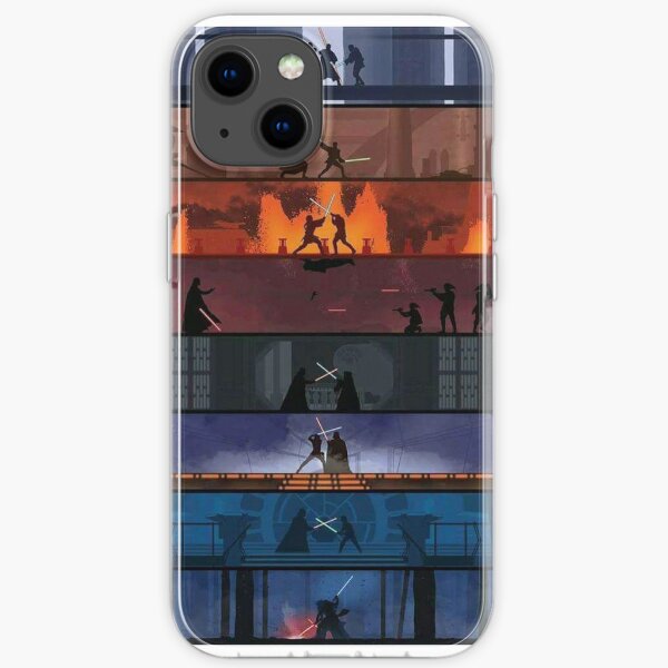 scénario duel Coque souple iPhone