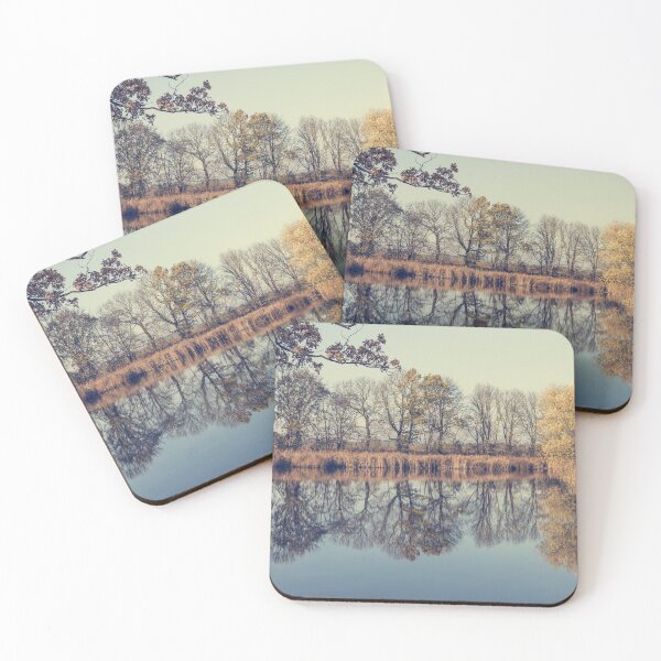 Item preview, Trees are reflected in the water designed and sold by OE993.