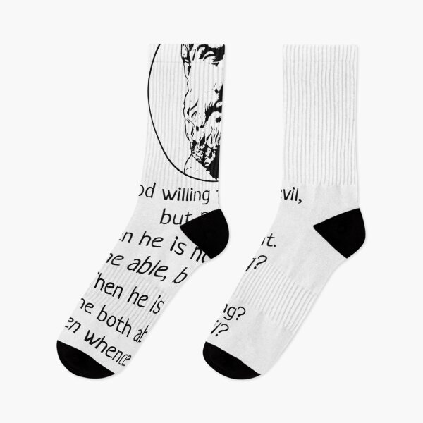 Item preview, Epicurus - Atheist Quote designed and sold by radvas.