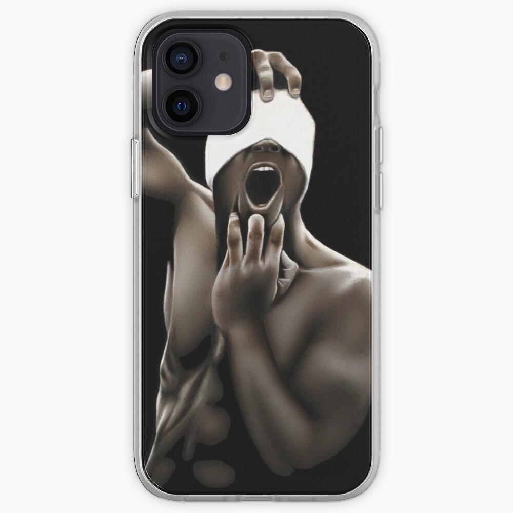 Descended (Color pencil drawing) iPhone Case & Cover