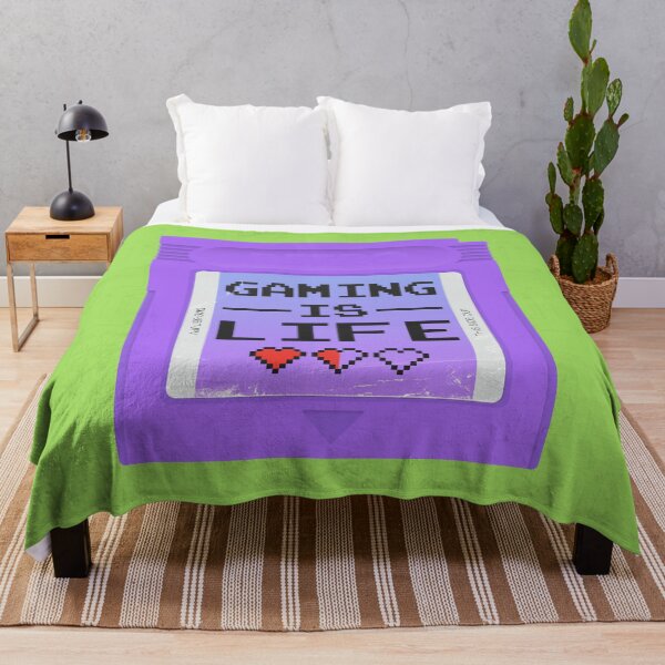 Item preview, Gaming is Life - Purple - Green designed and sold by animinimal.