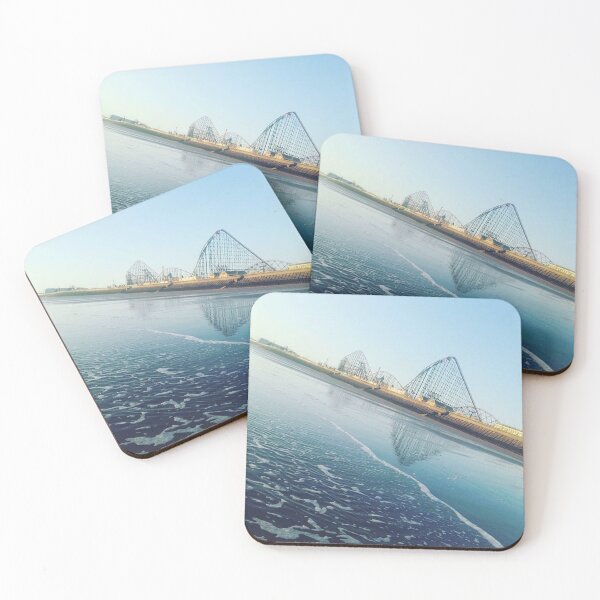 Item preview, Blackpool Pleasure Beach from the sea designed and sold by Lady_daisy.