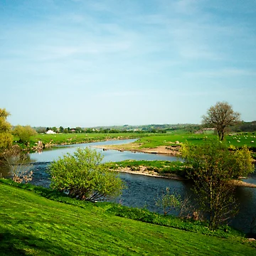 Artwork thumbnail, River Ribble At Ribchester by John Hare
