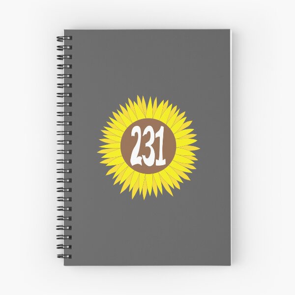 Item preview, Hand Drawn Michigan Sunflower 231 Area Code designed and sold by itsrturn.