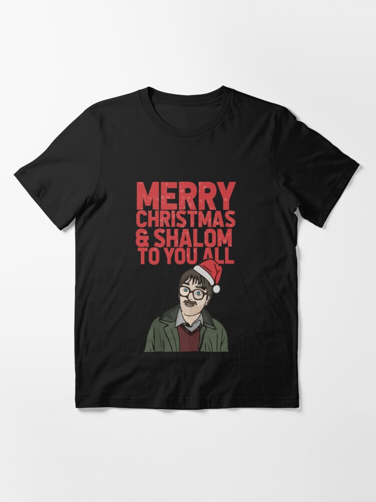 Discover Shalom Merry Christmas - Jim Friday Night Dinner Essential T-Shirts