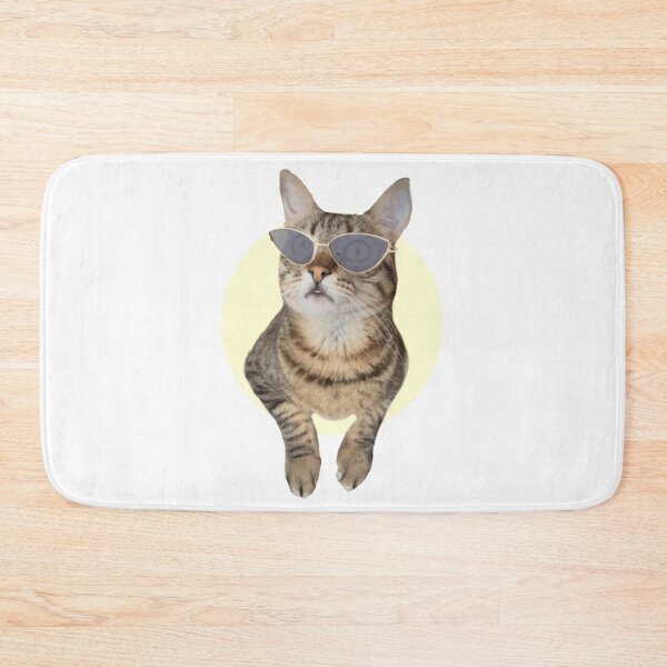 Item preview, cool cat with glasses designed and sold by wtnessa.