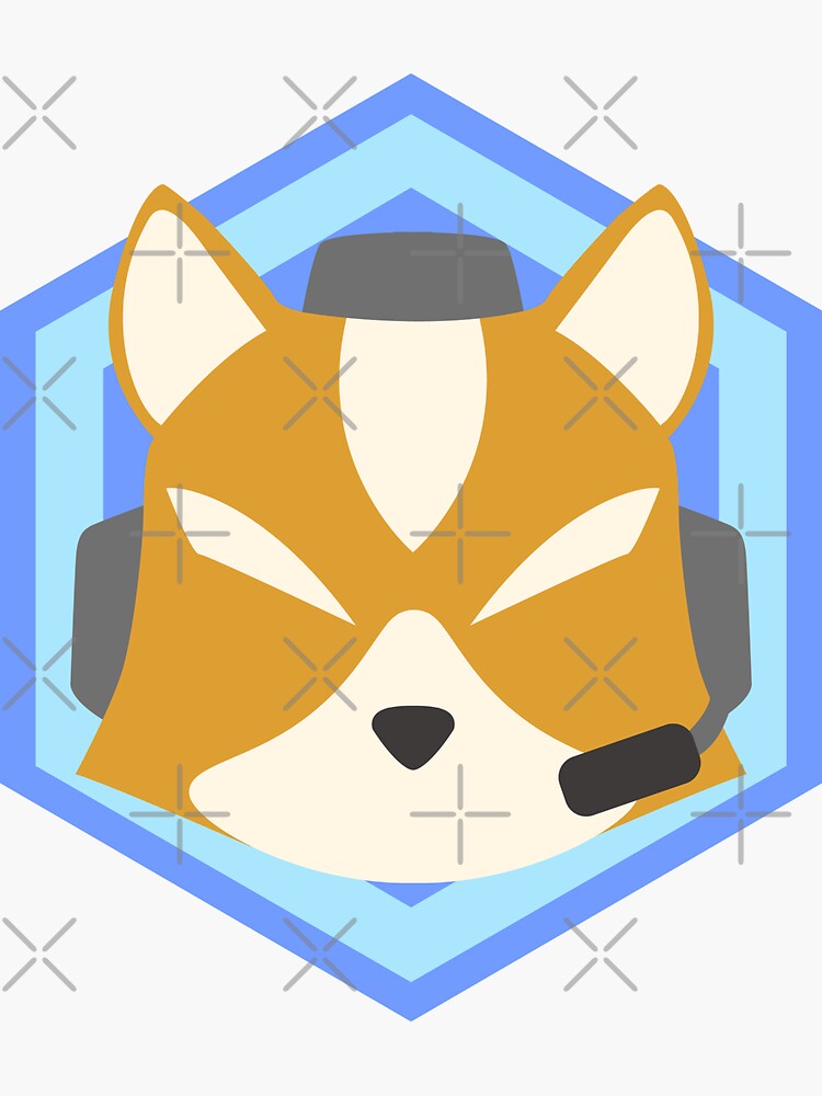 FOX - Melee - Sticker