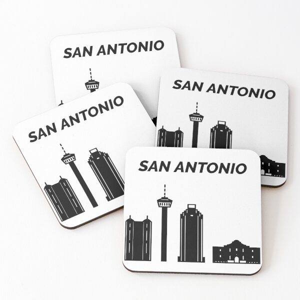 Item preview, San Antonio Skyline, Texas, USA designed and sold by marosharaf.