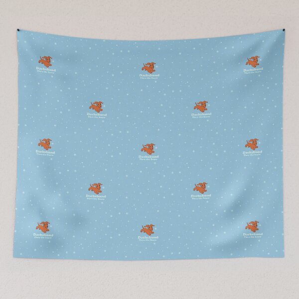 Item preview, Dachshund a través de la nieve designed and sold by Heyday Threads.