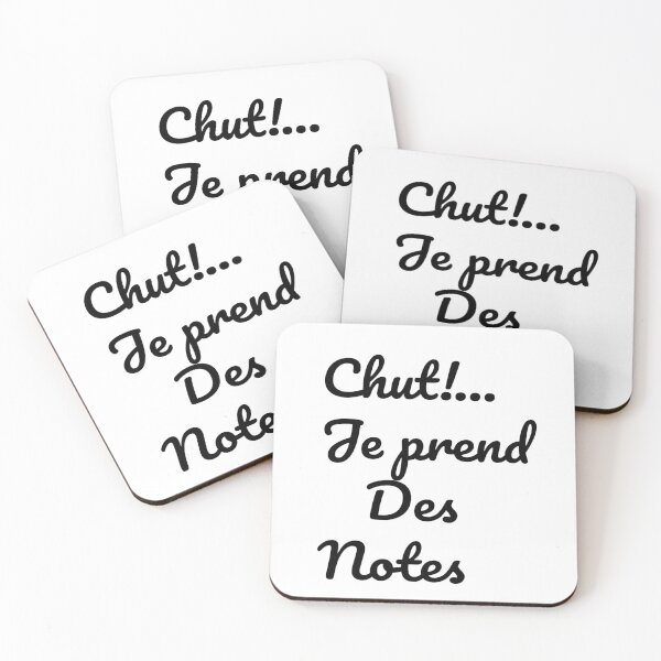 Item preview, Hush! ... I take notes designed and sold by Moustache56.