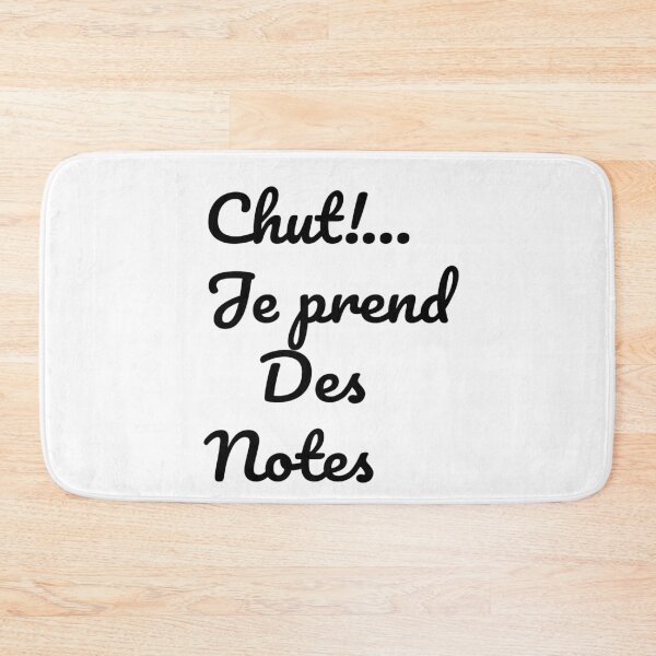 Item preview, Hush! ... I take notes designed and sold by Moustache56.