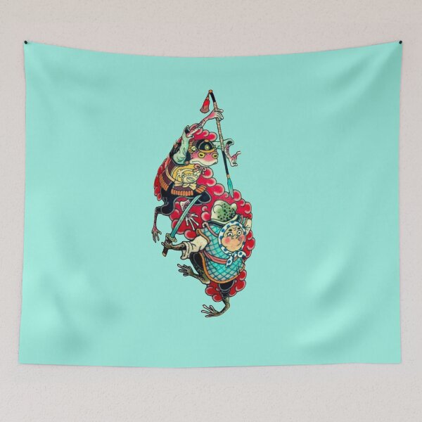 Item preview, Frogs Battle In Red Mist designed and sold by VictorIos.