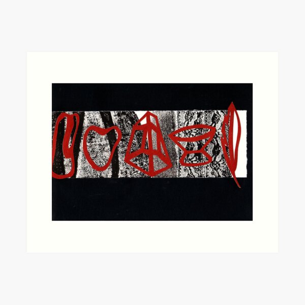 5 objects again #1 Art Print