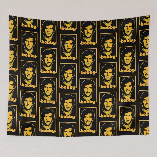 Item preview, Retro Hockey Bobby - The Yellow Stencil designed and sold by fontastic.