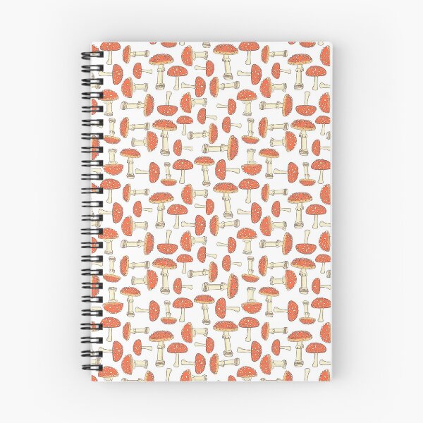 Item preview, Red and White Mushroom Pattern designed and sold by Valerie Hamill.