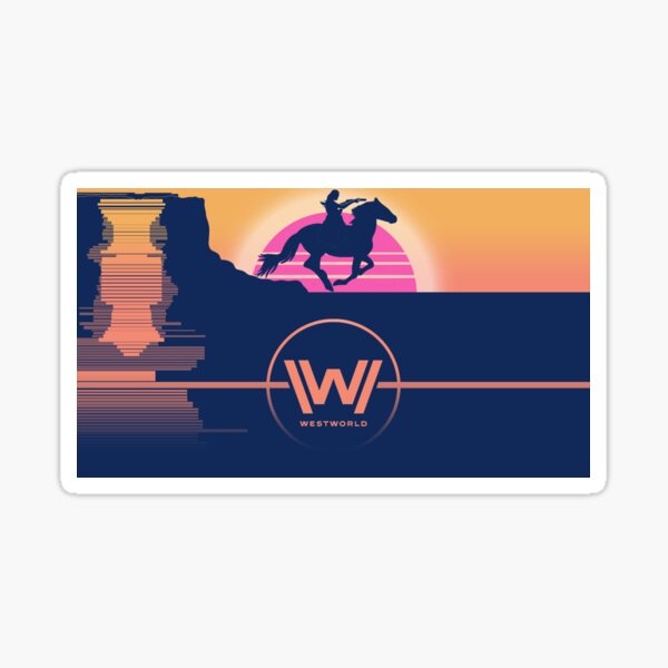 Affiche WESTWORLD Sticker