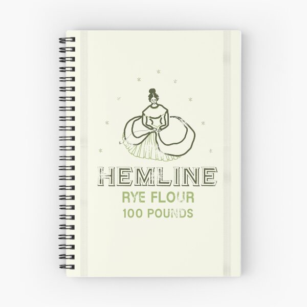 Item preview, Hemline Rye Floursack designed and sold by LochNestFarm.
