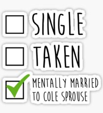 Cole Sprouse Sticker