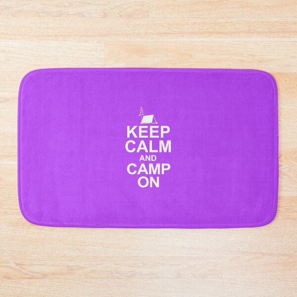 Item preview, ¡Mantenga la calma y acampe! designed and sold by flipper42.