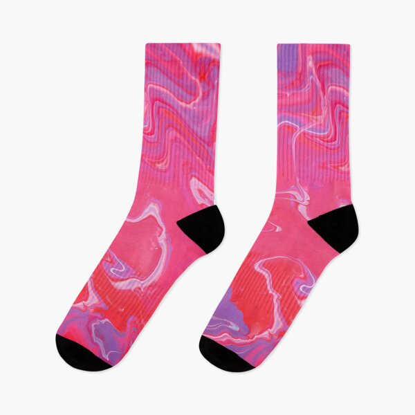 Artikelvorschau, Hot Pink Liquid Marble Strudel entworfen und verkauft von newburyboutique.