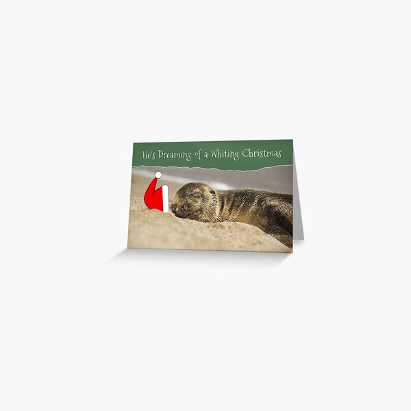 A Whiting Christmas Greeting Card