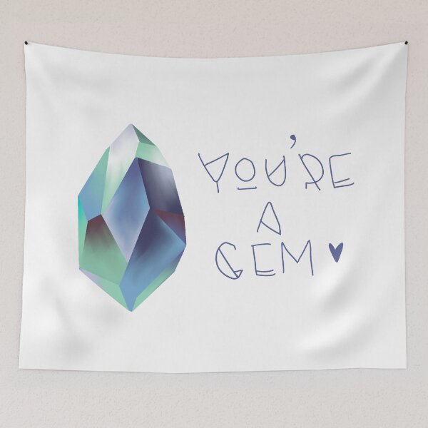 Item preview, You're a Gem designed and sold by starlingheartart.