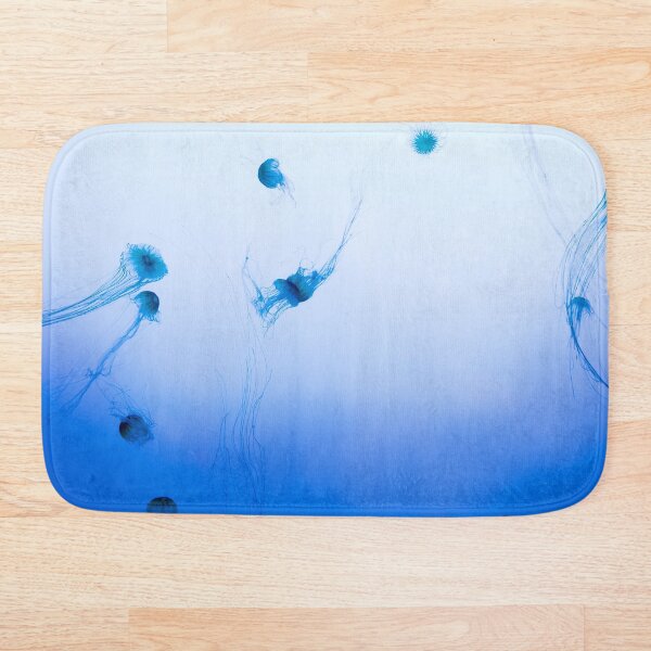 Item preview, Ocean Jelly Fish - Deep Blue Sea Ocean Photo designed and sold by Syman Kaye.