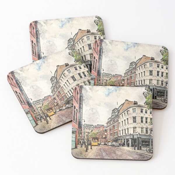 Item preview, Manchester city watercolor #manchester designed and sold by JBJart.