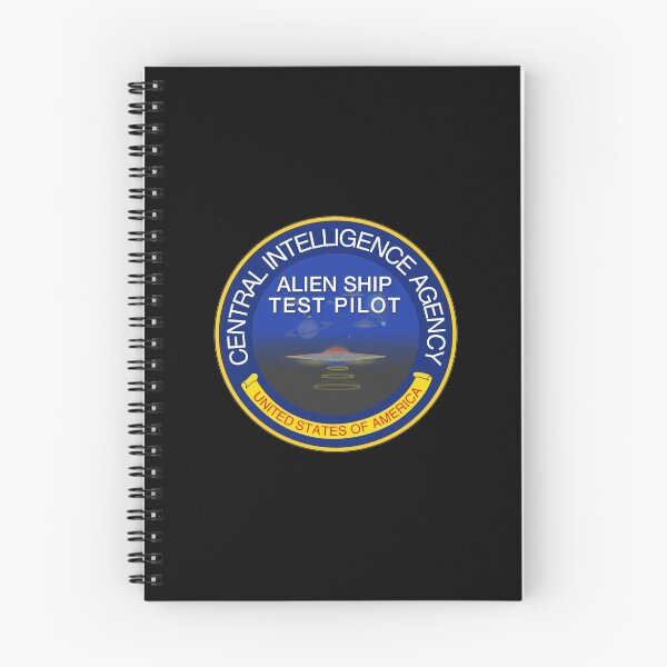 Item preview, Alien Ship Test Pilot Certification designed and sold by JetStreamART.