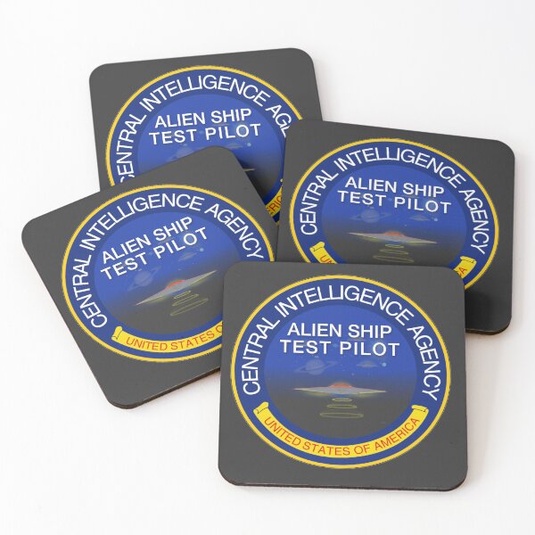 Item preview, Alien Ship Test Pilot Certification designed and sold by JetStreamART.