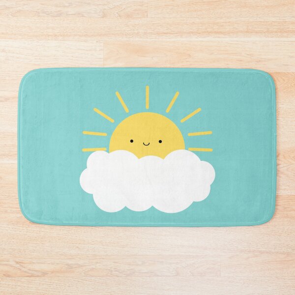 Item preview, Kawaii sun and cloud designed and sold by OkihanaShop.