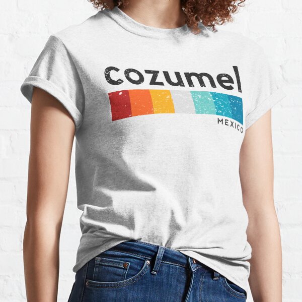 Vintage Cozumel Mexico Retro Design Classic T-Shirt
