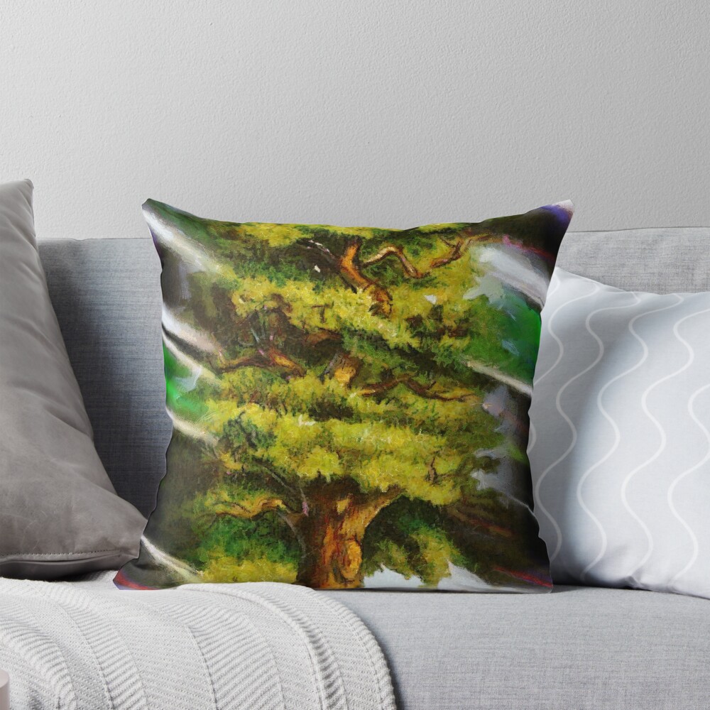 Item preview, Throw Pillow designed and sold by Bubblepoor.