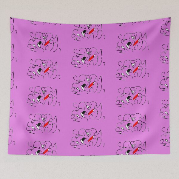 Item preview, An explosion? A face? A sea squall? An ice hockey game? Abstract designed and sold by MoMoJaJa.