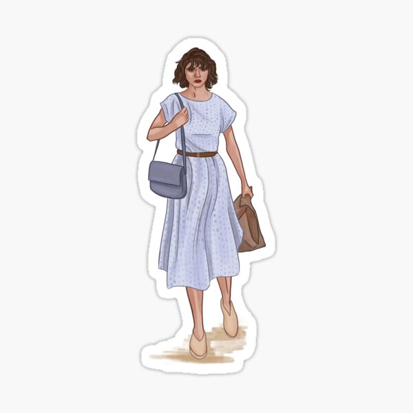 "Nancy" Sticker by RebekahLynne Redbubble