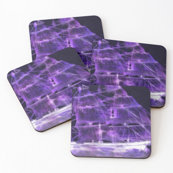 Item preview, Purple Schooner designed and sold by Bubblepoor.