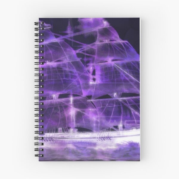 Item preview, Purple Schooner designed and sold by Bubblepoor.