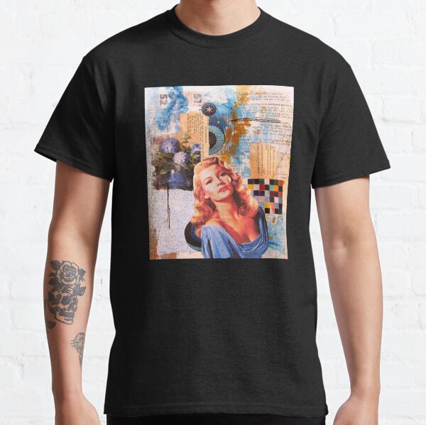 Item preview, Rita Hayworth In Blue designed and sold by collageDP.