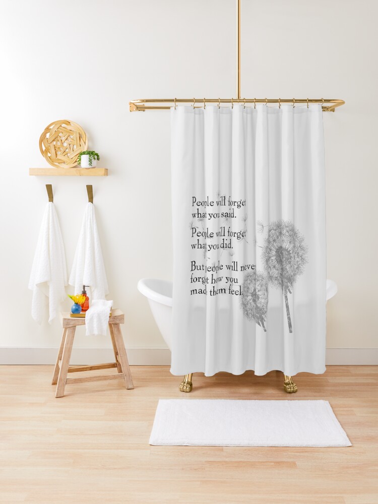 Dandelions Shower sold Curtain