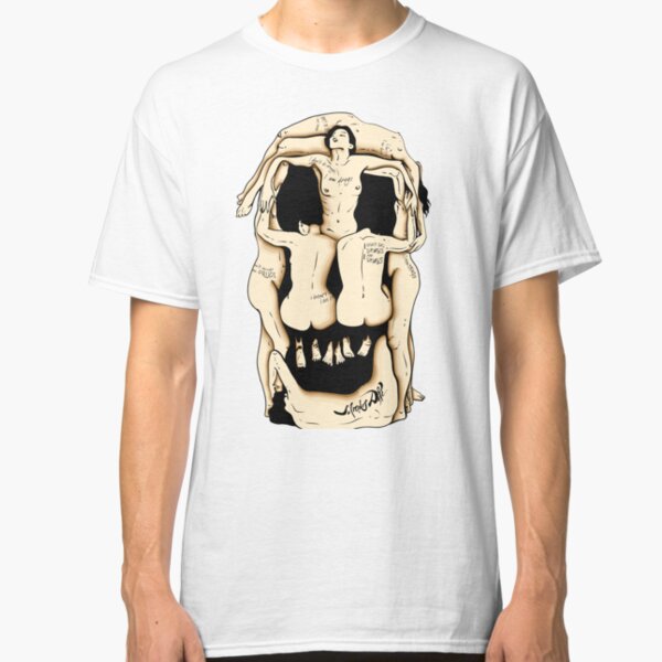 painting Sleep brush oil art all over printed tee Dalí Salvador Dali t-shirt